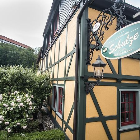 Landhaus Schulze - Ihr Hundefreundliches Hotel Im Harz Herzberg am Harz Ngoại thất bức ảnh